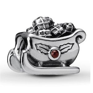 Retired Pandora Santa’s Sleigh Charm